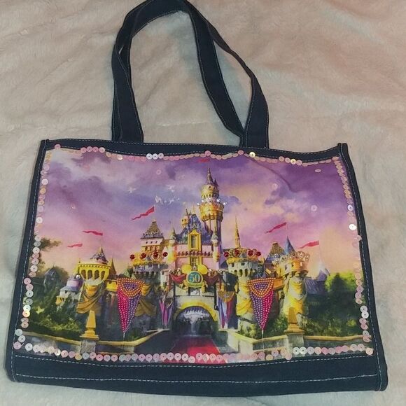 Disneyland Castle Tote Bag - Picture 1 of 5